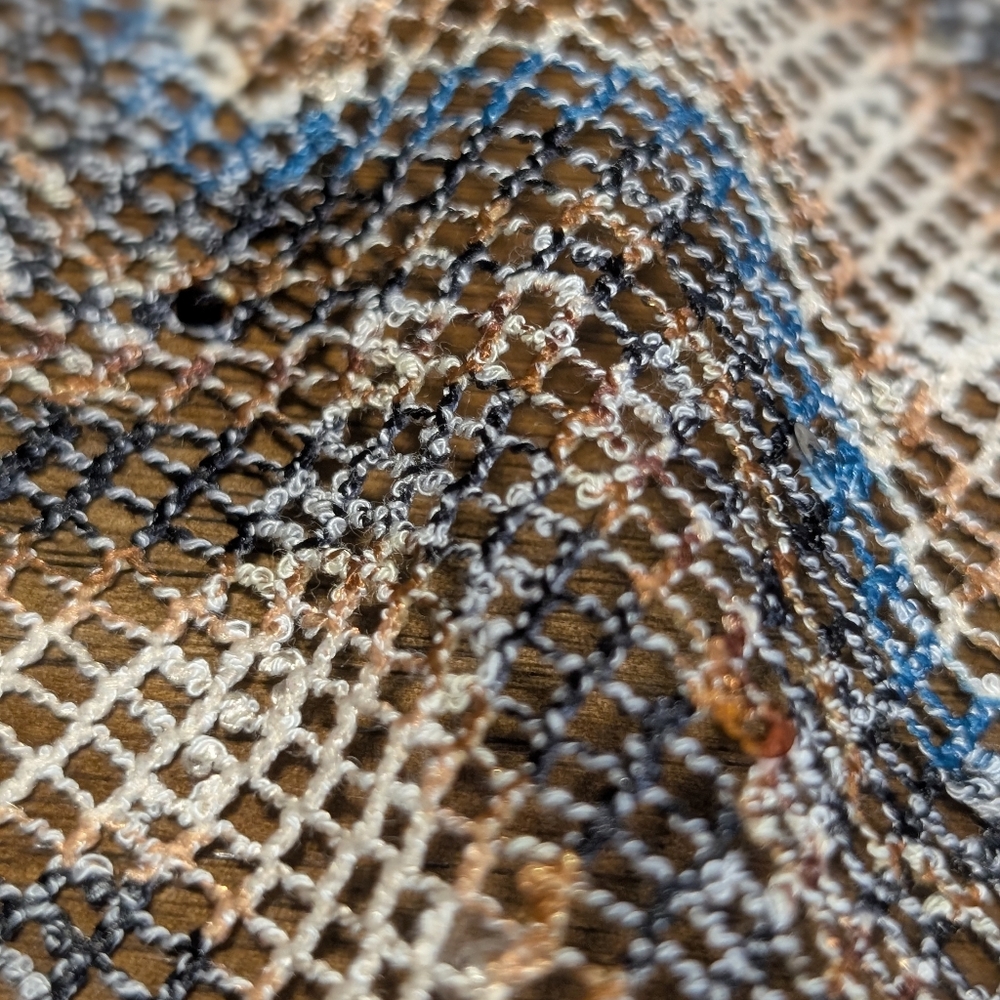 Ali Miles Floral Patchwork Patterned Open Cardiga… - image 7